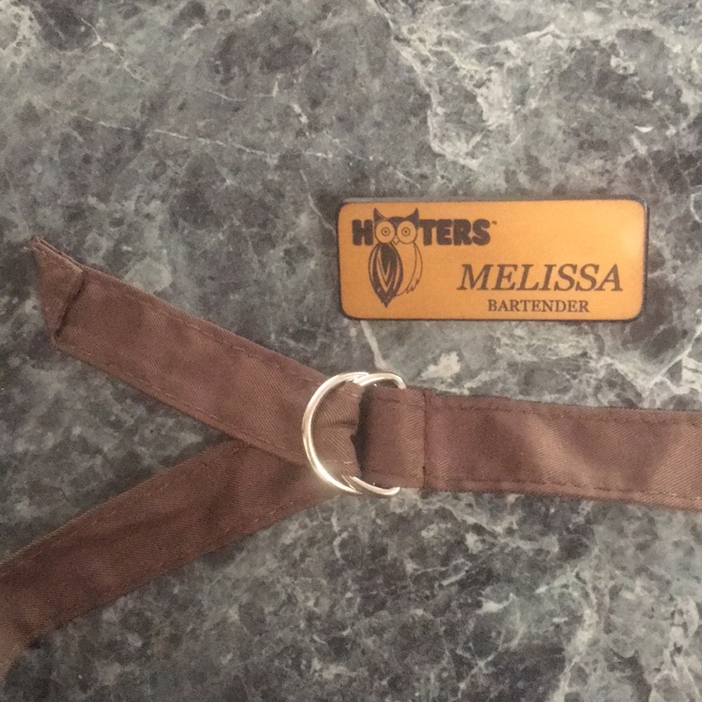 Official Hooters Bartender Name Tag
